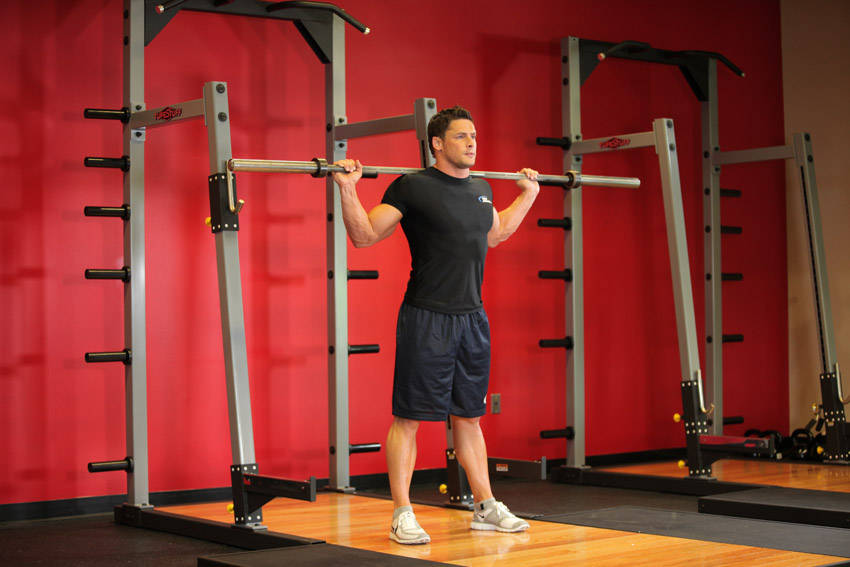 Barbell Side Bend