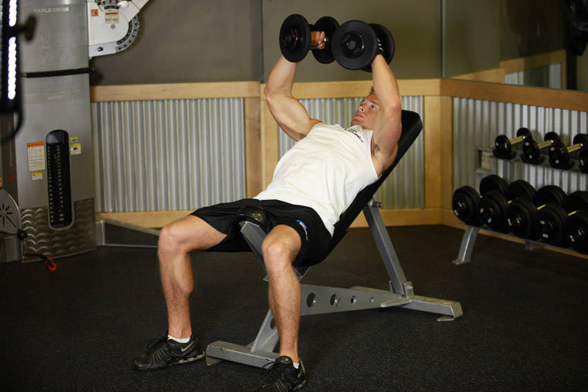 Incline Dumbbell Flyes