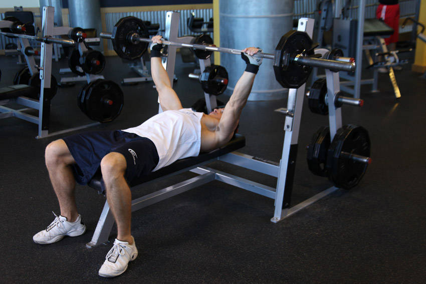 Wide Grip Bench Press