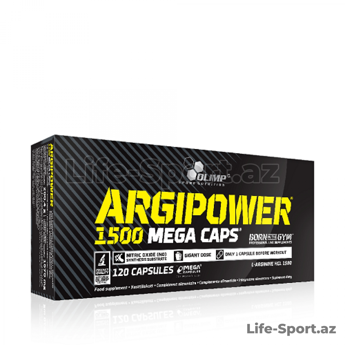 ARGIPOWER 1500 MEGA CAPS, 120 KAPSUL