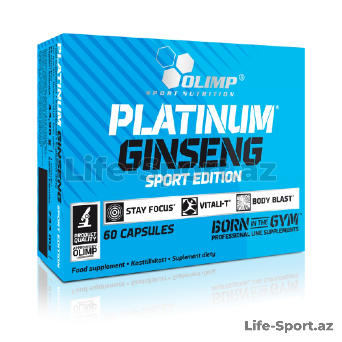 PLATINUM GINSENG, 60 KAPSUL