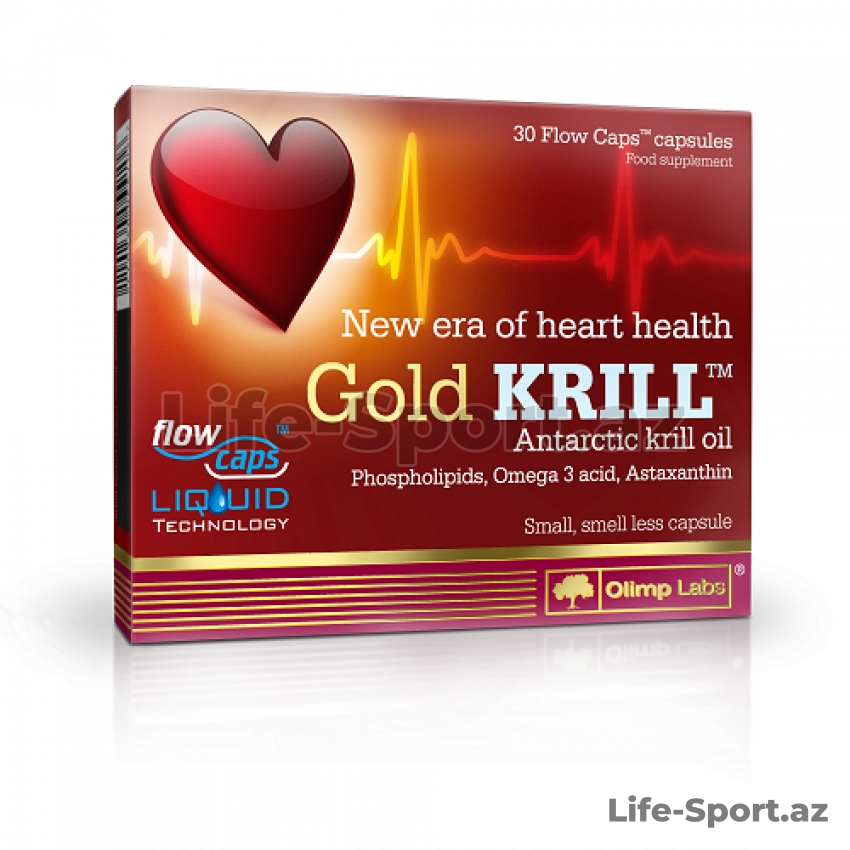 GOLD KRILL, 30 KAPSUL