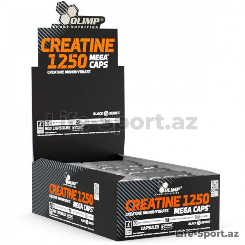 CREATINE 1250 MEGA CAPS,  30 KAPSUL