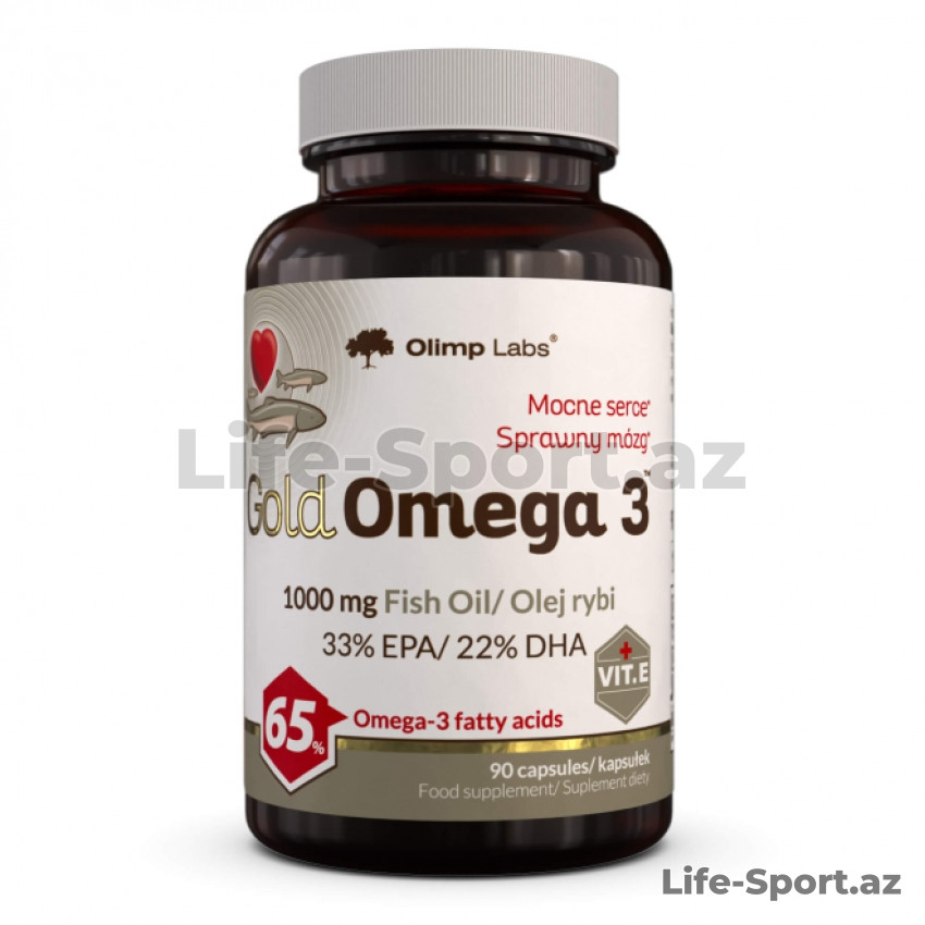 GOLD OMEGA 3, 90 KAPSUL