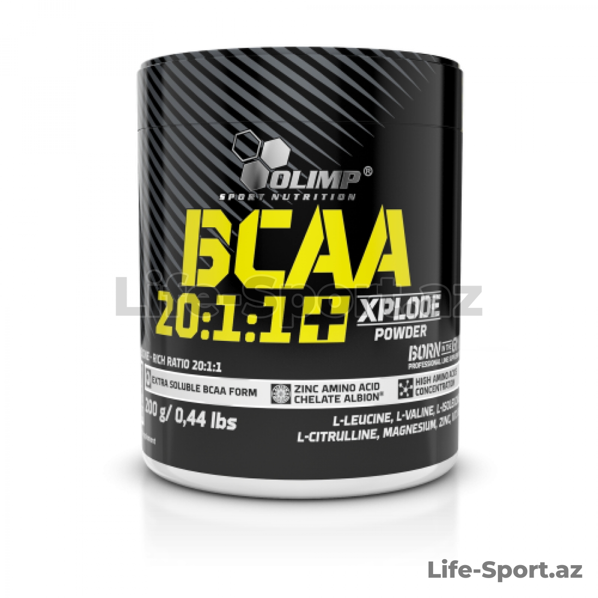 BCAA 20:1:1, 200 QR