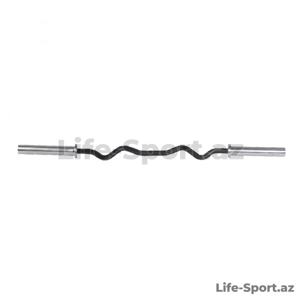 Life-Sport 56 Inch EZ Curl Barbell Bar