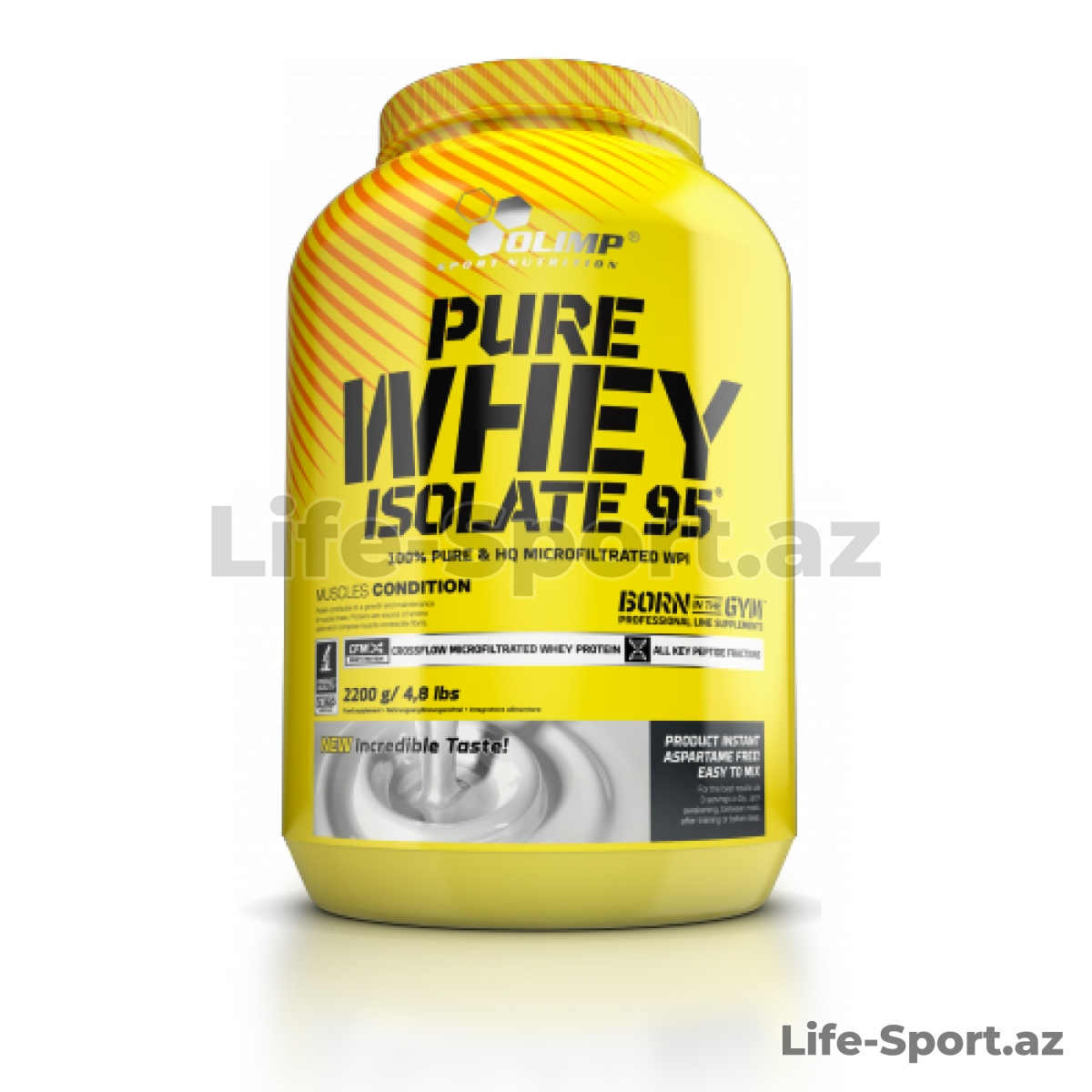 PURE WHEY ISOLATE 95, 2200 QR