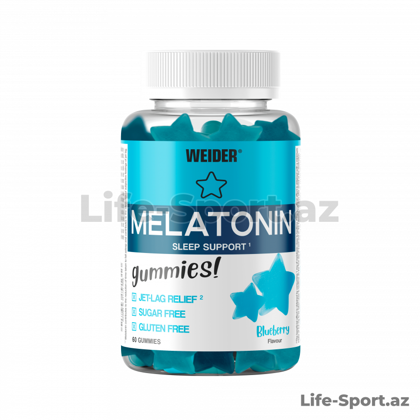 Weider Melatonin, 60 gummies