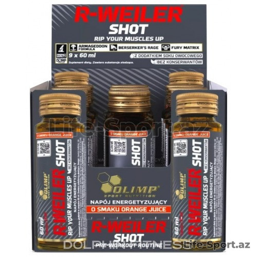 REDWEILER SHOT, 9 AMPUL